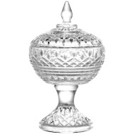 Bomboniere 18cm De Altura Por 10,5cm De Diâmetro Decorativo Lys Cristal Ecológico